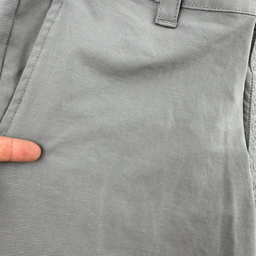 Banana Republic Shorts Mens 34 Gray Core Temp Performance Chino